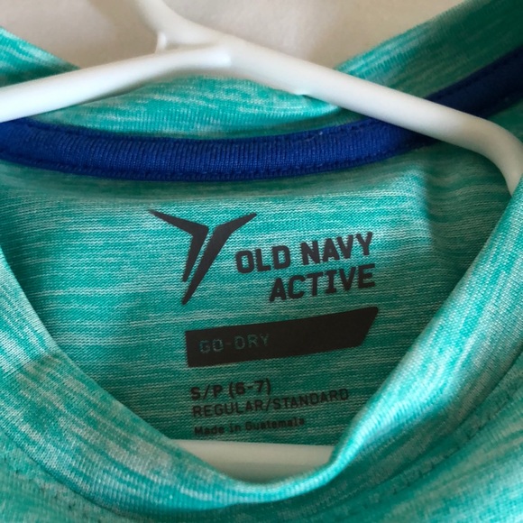 Boys. Old Navy. Go-dry tee. Size small. - Picture 2 of 2
